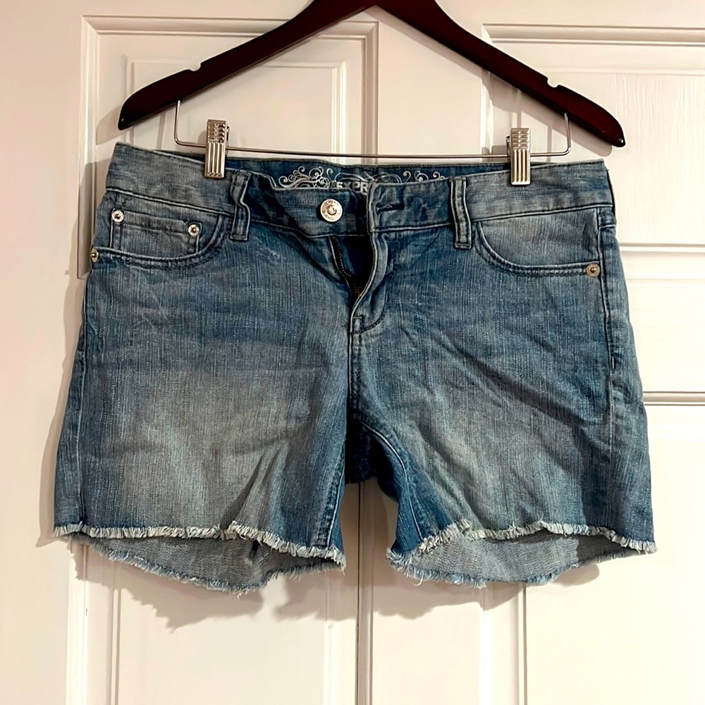 Express Jean Shorts/Jorts, Cropped